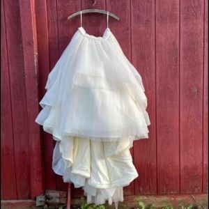 Hayley Paige Wedding Dress party skirt separate
